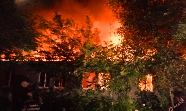 пожар одесса психбольница
