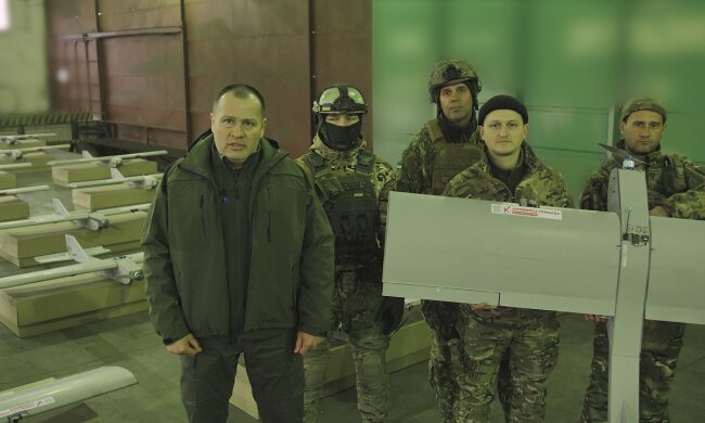 "Украинская команда" передала батальону "Свобода" большую партию дронов-самолетов, – Палатный
