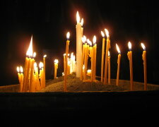 свеча траур