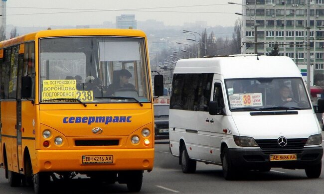 Днепр, маршрутки