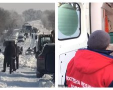При температурі -16: на Харківщині в машині швидкої почалися пологи, медики зробили все можливе
