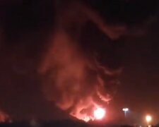 Пожар в России, горит аэродром
