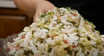 салат із пекінської капусти