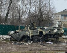 російська військова техніка танк рф Чернігівська область