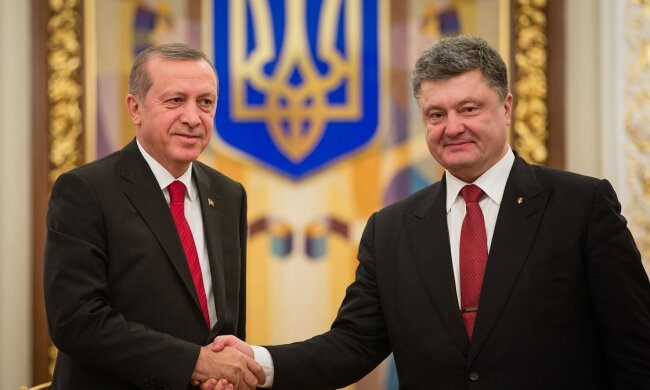 Раджеп Эрдоган, Петр Порошенко