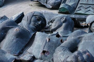 Демонтаж Монумент Славы во Львове подходит к концу: его заменит памятник Героям Украины