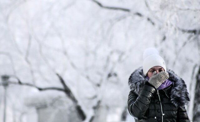 Погода в Украине, холод, мороз