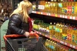 магазин, супермаркет, продукти, соняшникова олія