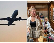 Скандал в самолете, неадекватная россиянка ударила ребенка из Украины: у девочки была подушка с воином ВСУ