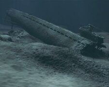 подводная лодка на дне