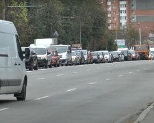 Ограничение движения транспорта в Киеве