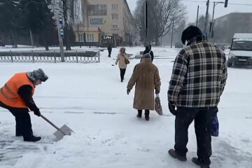 зима, морози, погода, скрін