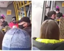 Не було вільних місць: люди вигнали "зайвого" пасажира з маршрутки, відео