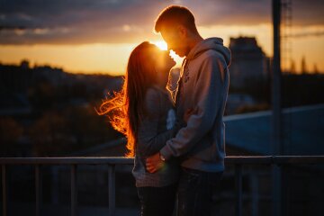 любовь, закат