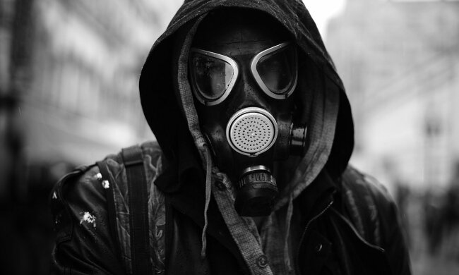 противогаз, экологическая катастрофа