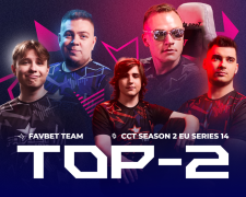 Українці FAVBET Team посіли друге місце на CCT Season 2 Series 14