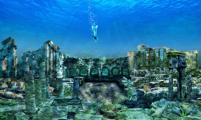 затонувший город