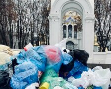 "Не кидай мене": людей "придавило" сміттям у центрі Харкова, фото