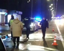 В Киеве пьяный водитель врезался в машину "Новой почты": забирал жену из больницы и сам туда попал