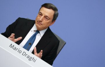 11: European Central Bank President Mario Draghi. REUTERS/Kai Pfaffenbach