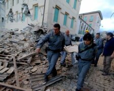 Италию потрясло мощное землетрясение