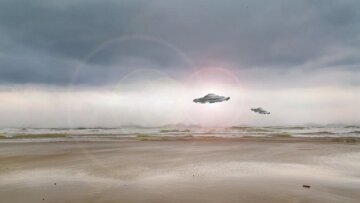 В небе над Одессой заметили НЛО: уникальные кадры попали в сеть