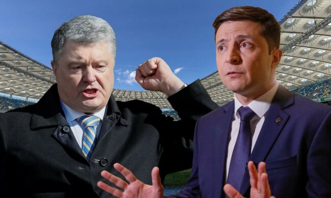 порошенко и зеленский