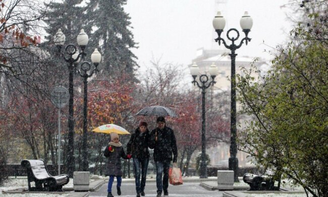 тепла зима, сніг, весна