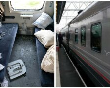 Пасажир потяга Київ-Трускавець розгромив вагон, кадри: "Враження, що це Халк їздив"