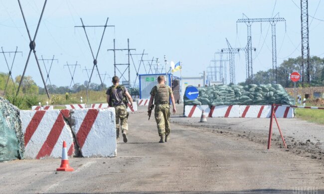 АТО, блокпост