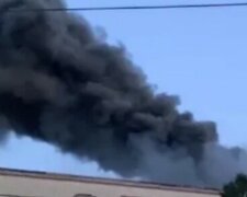 Пожар охватил кафе из-за неисправного котла: кадры ЧП на Одесчине