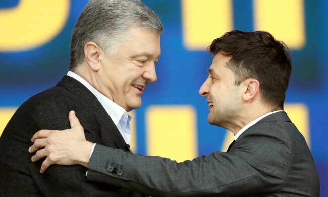 Петр Порошенко Владимир Зеленский