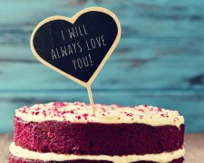 Торт на День святого Валентина