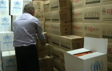 Бесплатные продукты для ВПЛ и пенсионеров в Сумской области