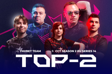 Украинцы FAVBET Team заняли второе место на CCT Season 2 Series 14