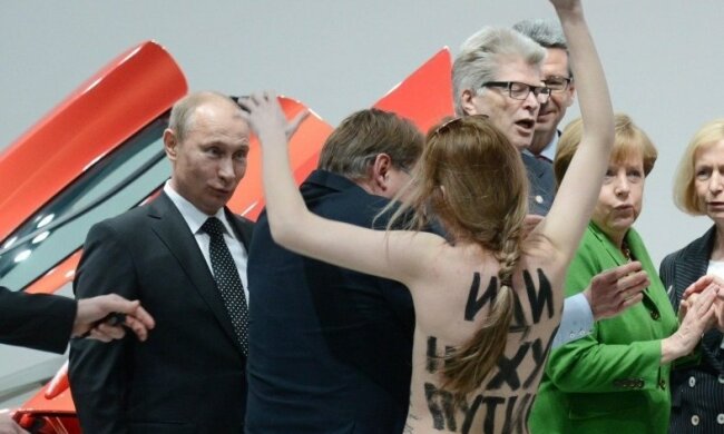 путин меркель