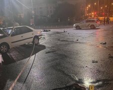 у Києві водій збив двох мотоциклістів