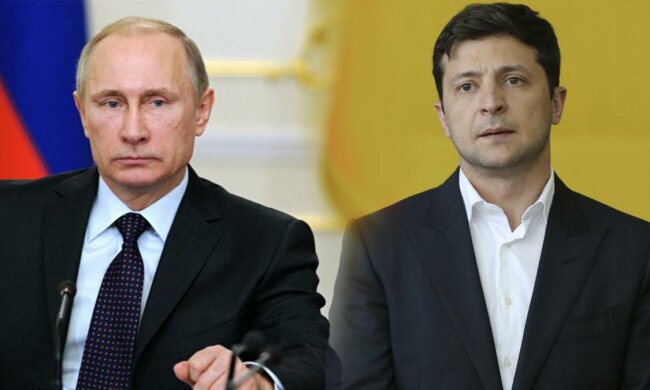 Владимир Путин, Владимир Зеленский