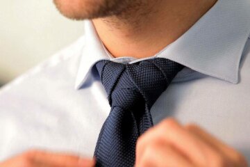 галстук, костюм, офис, работник