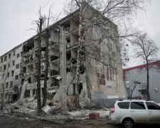 Харьков, война, обстрел, дом, руины