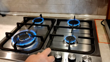 газ, плита газова