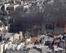Взрыв в Париже: уничтожен жилой дом (видео)