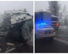 Фури зіткнулися на трасі Одеса-Миколаїв, є постраждалі: кадри масштабної ДТП