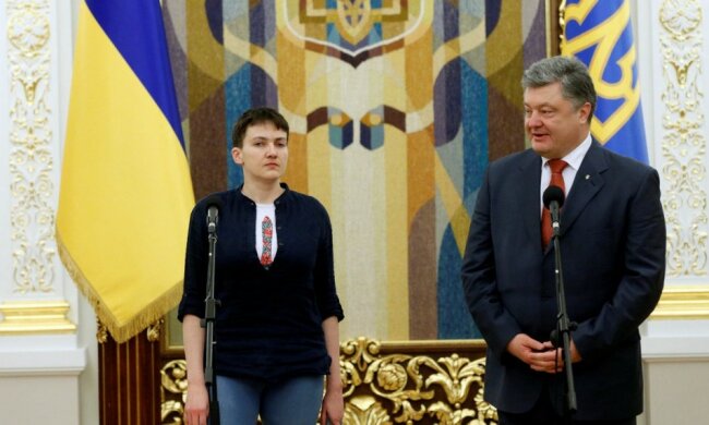 Порошенко Савченко
