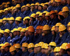 Китайские работники