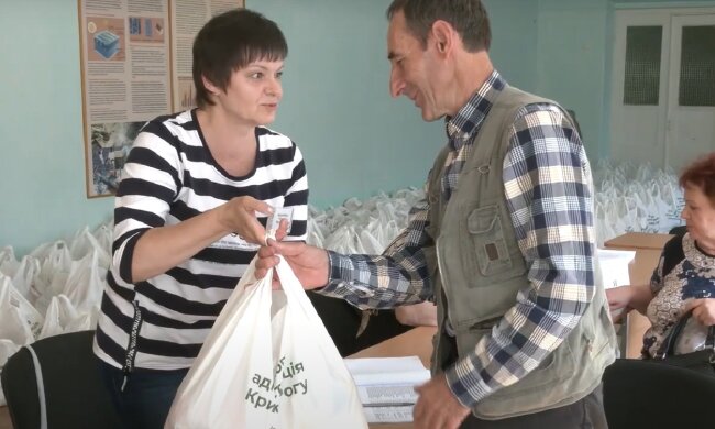 Безкоштовні продукти для ВПО