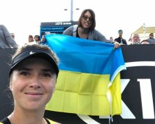 Світоліна з прапором України справила фурор на Australian Open, відео: фанати в захваті