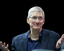 Apple CEO Tim Cook speaks at the WSJD Live conference in Laguna Beach
