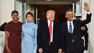 Інавгурація президента США: Обама і Трамп прибули до Капітолію