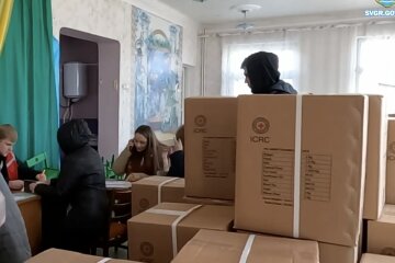 Гуманитарная помощь для пенсионеров в Киевской области